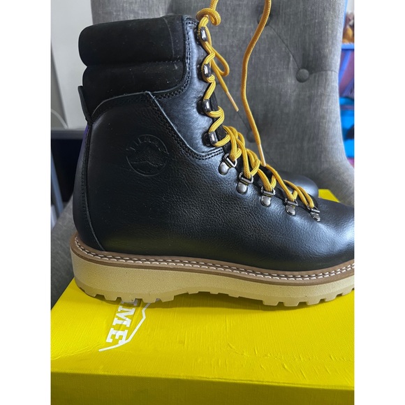 DIEMME MONFUMO LEATHER LACEUP BOOTS - Picture 12 of 15